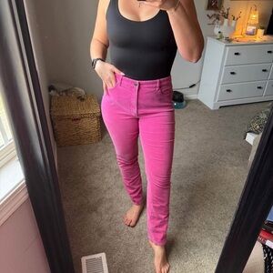 Talbots Pink Corduroy Pants
